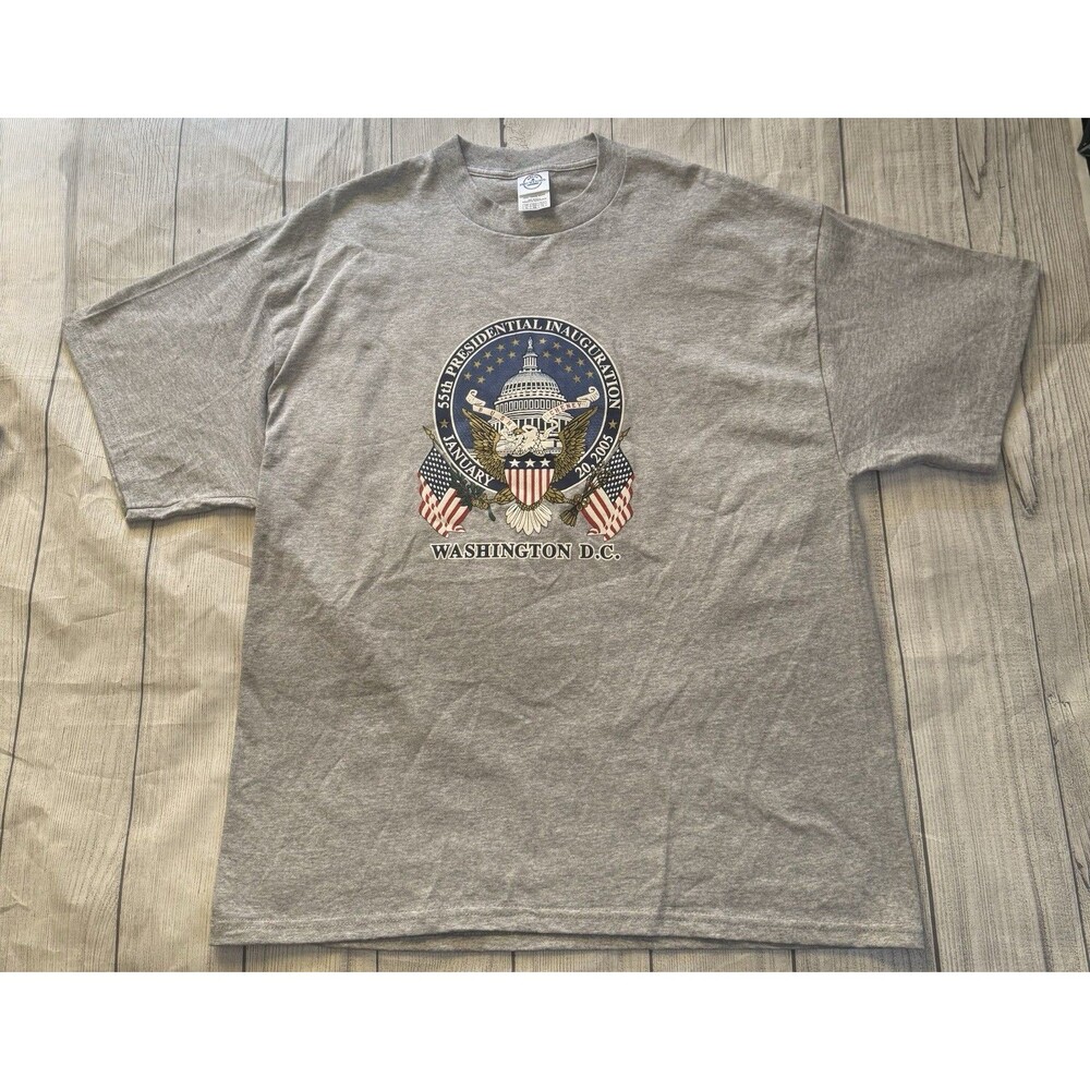 55th Presidential Inaugural Ceremony Shirt Republican George H. Bush Size XL VTG